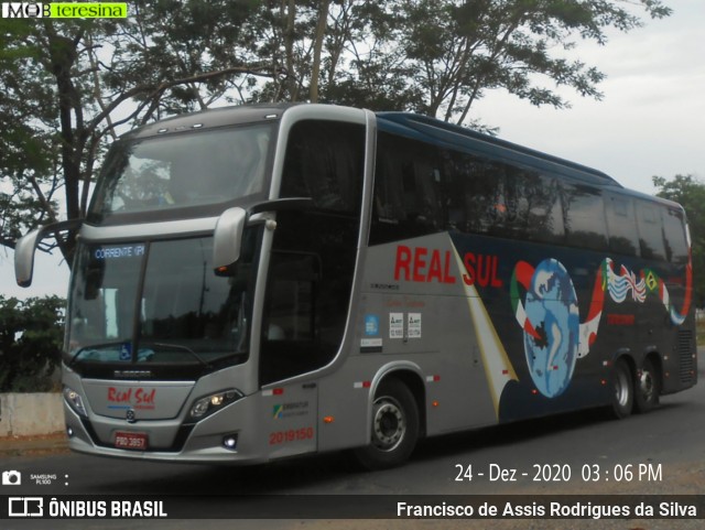 Real Sul Turismo 2019150 na cidade de Teresina, Piauí, Brasil, por Francisco de Assis Rodrigues da Silva. Número da foto: #8534730.