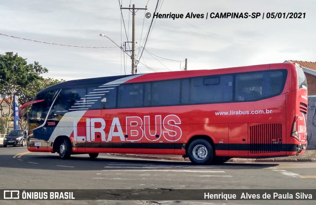 Lirabus 12085 na cidade de Campinas, São Paulo, Brasil, por Henrique Alves de Paula Silva. Número da foto: #8532563.