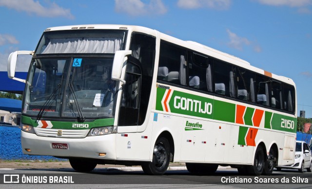 Empresa Gontijo de Transportes 21150 na cidade de São Paulo, São Paulo, Brasil, por Cristiano Soares da Silva. ID da foto: 8533419.