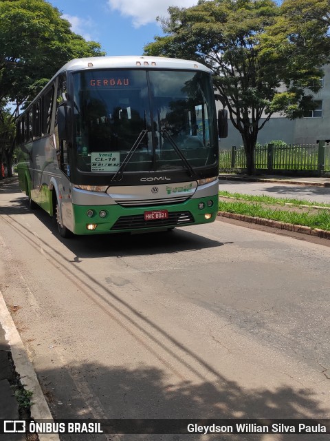 Turin Transportes 1055 na cidade de Conselheiro Lafaiete, Minas Gerais, Brasil, por Gleydson Willian Silva Paula. Número da foto: #8534021.