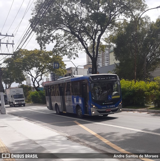 Transcooper > Norte Buss 2 6510 na cidade de São Paulo, São Paulo, Brasil, por Andre Santos de Moraes. ID da foto: 8534566.