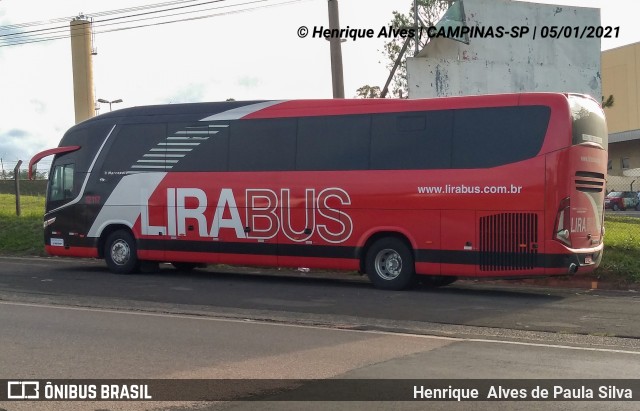 Lirabus 12117 na cidade de Campinas, São Paulo, Brasil, por Henrique Alves de Paula Silva. Número da foto: #8532562.