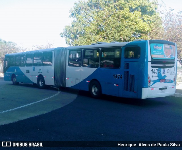 VB Transportes e Turismo 1474 na cidade de Campinas, São Paulo, Brasil, por Henrique Alves de Paula Silva. ID da foto: 8535520.