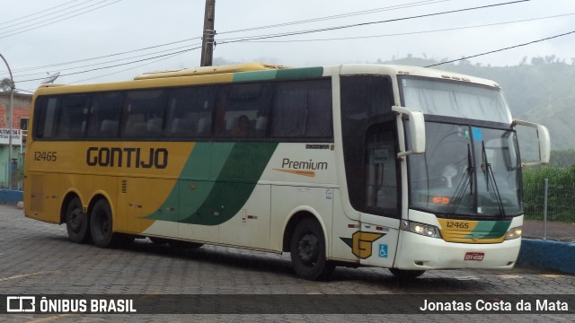 Empresa Gontijo de Transportes 12465 na cidade de Coronel Fabriciano, Minas Gerais, Brasil, por Jonatas Costa da Mata. Número da foto: #8533508.
