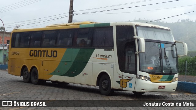 Empresa Gontijo de Transportes 12465 na cidade de Coronel Fabriciano, Minas Gerais, Brasil, por Jonatas Costa da Mata. ID da foto: 8533508.