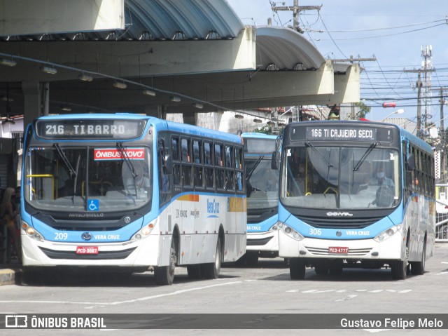 Expresso Vera Cruz 209 na cidade de Jaboatão dos Guararapes, Pernambuco, Brasil, por Gustavo Felipe Melo. Número da foto: #8532411.
