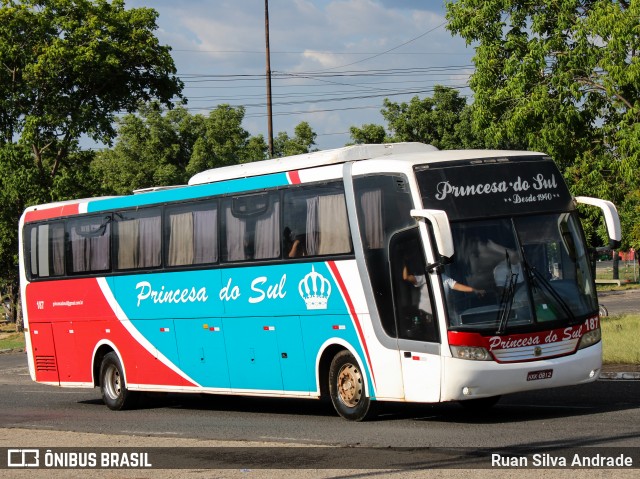 Empresa Expresso Princesa do Sul 187 na cidade de Teresina, Piauí, Brasil, por Ruan Silva Andrade. Número da foto: #8533199.