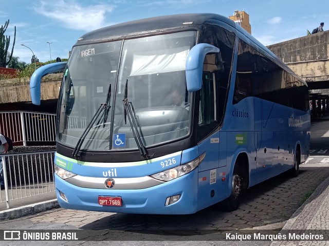 UTIL - União Transporte Interestadual de Luxo 9226 na cidade de Belo Horizonte, Minas Gerais, Brasil, por Kaique Marquês Medeiros . Número da foto: #8532752.