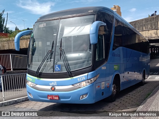 UTIL - União Transporte Interestadual de Luxo 9226 na cidade de Belo Horizonte, Minas Gerais, Brasil, por Kaique Marquês Medeiros . ID da foto: 8532752.