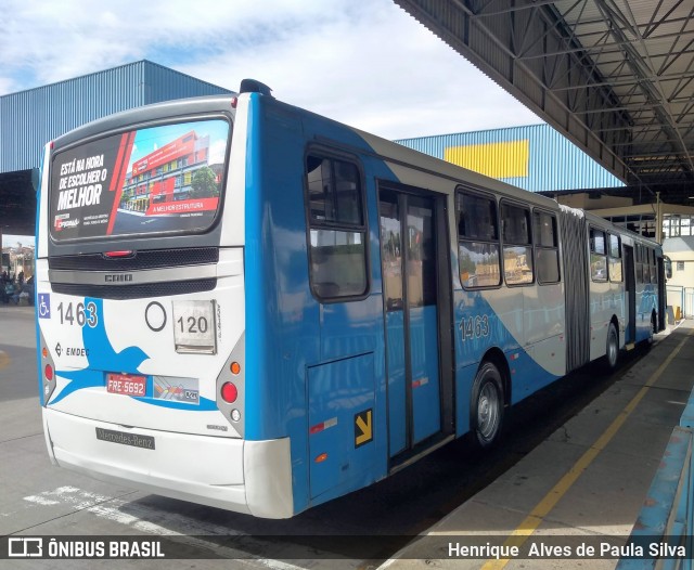 VB Transportes e Turismo 1463 na cidade de Campinas, São Paulo, Brasil, por Henrique Alves de Paula Silva. ID da foto: 8535545.