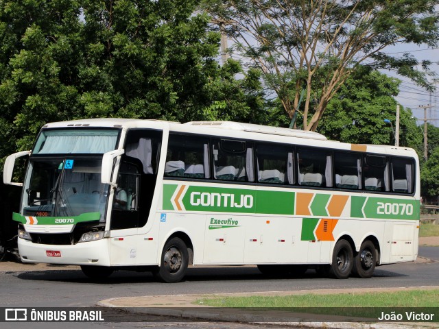 Empresa Gontijo de Transportes 20070 na cidade de Teresina, Piauí, Brasil, por João Victor. ID da foto: 8537932.