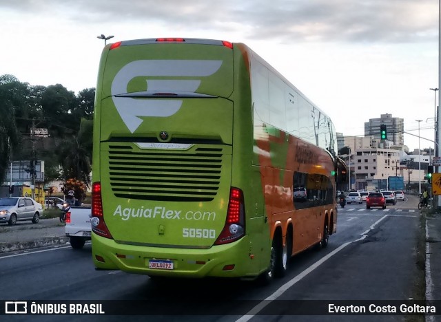Viação Águia Branca 50500 na cidade de Cariacica, Espírito Santo, Brasil, por Everton Costa Goltara. Número da foto: #8537619.