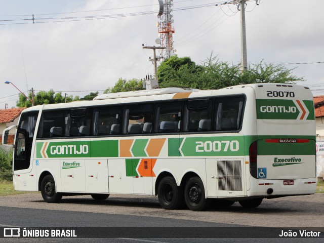 Empresa Gontijo de Transportes 20070 na cidade de Teresina, Piauí, Brasil, por João Victor. ID da foto: 8538133.