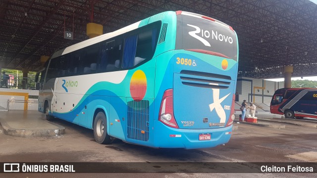 Rio Novo Transportes e Turismo 3050 na cidade de Barra do Garças, Mato Grosso, Brasil, por Cleiton Feitosa. Número da foto: #8536676.