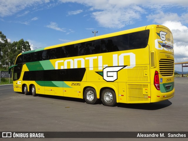 Empresa Gontijo de Transportes 25015 na cidade de General Carneiro, Paraná, Brasil, por Alexandre M.  Sanches. Número da foto: #8538354.