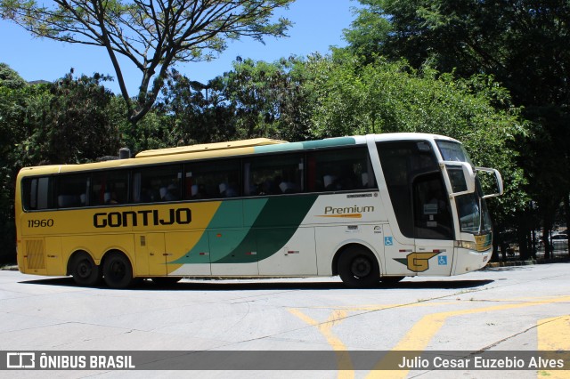 Empresa Gontijo de Transportes 11960 na cidade de São Paulo, São Paulo, Brasil, por Julio Cesar Euzebio Alves. ID da foto: 8536206.