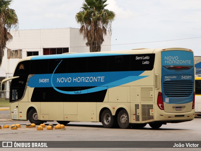 Viação Novo Horizonte 540811 na cidade de Goiânia, Goiás, Brasil, por João Victor. ID da foto: 8538255.