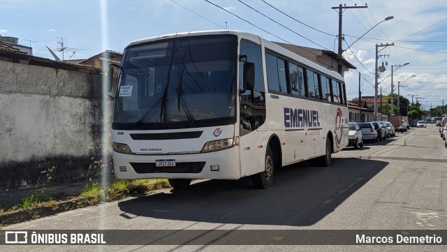 Emanuel Transportes 5500 na cidade de Serra, Espírito Santo, Brasil, por Marcos Demetrio. Número da foto: #8536684.