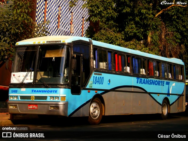 Transnorte - Transporte e Turismo Norte de Minas 18400 na cidade de Belo Horizonte, Minas Gerais, Brasil, por César Ônibus. ID da foto: 8537354.