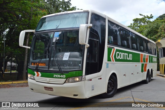 Empresa Gontijo de Transportes 20140 na cidade de São Paulo, São Paulo, Brasil, por Rodrigo Coimbra. ID da foto: 8538038.