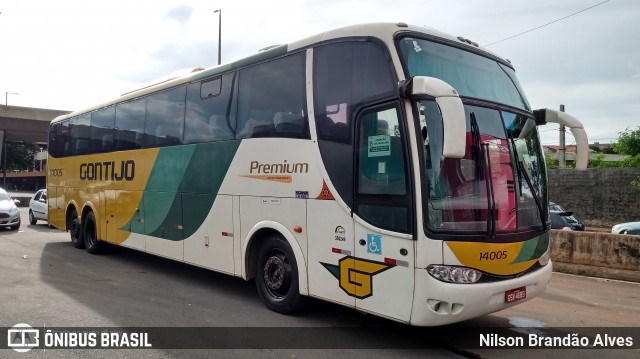 Empresa Gontijo de Transportes 14005 na cidade de Belo Horizonte, Minas Gerais, Brasil, por Nilson Brandão Alves. ID da foto: 8538650.