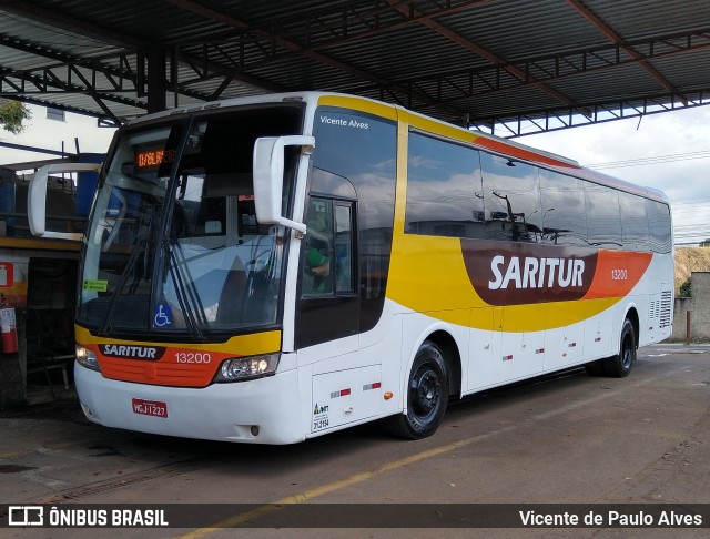 Saritur - Santa Rita Transporte Urbano e Rodoviário 13200 na cidade de Belo Horizonte, Minas Gerais, Brasil, por Vicente de Paulo Alves. Número da foto: #9324216.