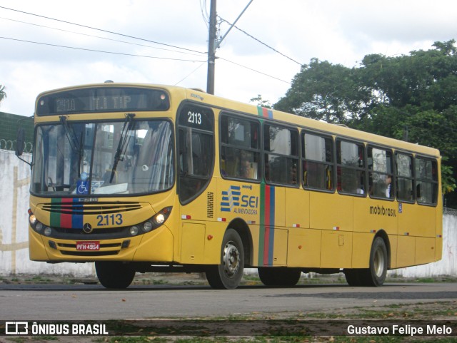 Mobibrasil São Lourenço >>> Mobi-PE 2.113 na cidade de Recife, Pernambuco, Brasil, por Gustavo Felipe Melo. Número da foto: #9325339.