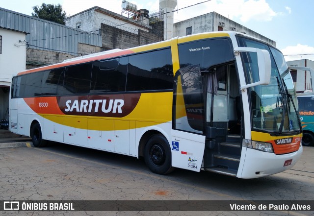 Saritur - Santa Rita Transporte Urbano e Rodoviário 13300 na cidade de Belo Horizonte, Minas Gerais, Brasil, por Vicente de Paulo Alves. ID da foto: 9324230.