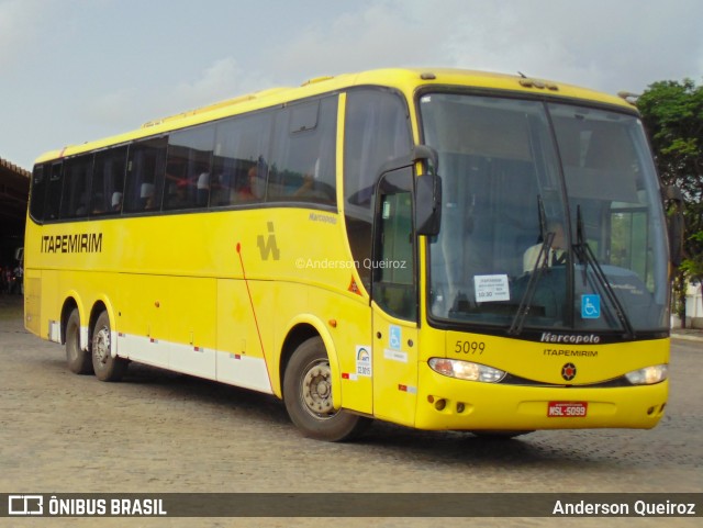 Viação Itapemirim 5099 na cidade de Vitória da Conquista, Bahia, Brasil, por Anderson Queiroz. Número da foto: #9325728.