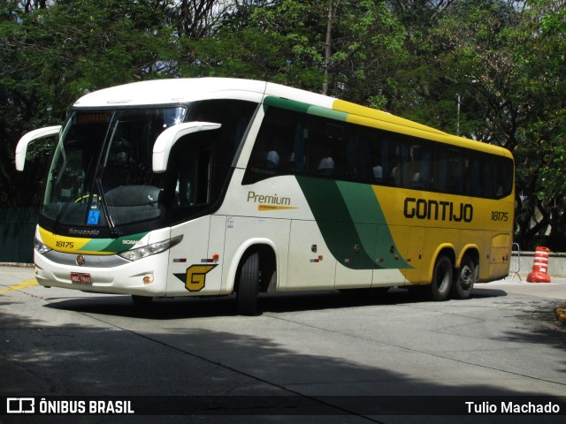 Empresa Gontijo de Transportes 18175 na cidade de São Paulo, São Paulo, Brasil, por Tulio Machado. ID da foto: 9325930.