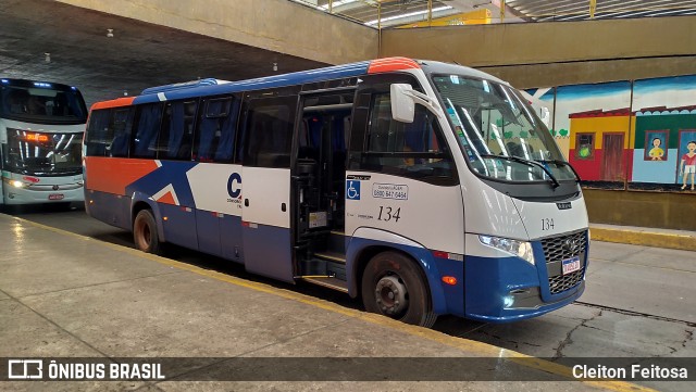 CMTC - Companhia Municipal de Transportes Coletivos 134 na cidade de Cuiabá, Mato Grosso, Brasil, por Cleiton Feitosa. ID da foto: 9324367.