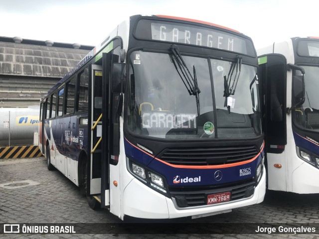 Viação Ideal B28625 na cidade de Rio de Janeiro, Rio de Janeiro, Brasil, por Jorge Gonçalves. ID da foto: 9326605.