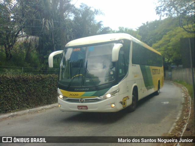 Empresa Gontijo de Transportes 7020 na cidade de Salvador, Bahia, Brasil, por Mario dos Santos Nogueira Junior. ID da foto: 9324631.