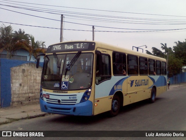 Salutran - Serviço de Auto Transportes NI-14066 na cidade de Nova Iguaçu, Rio de Janeiro, Brasil, por Luiz Antonio Doria. ID da foto: 9325271.