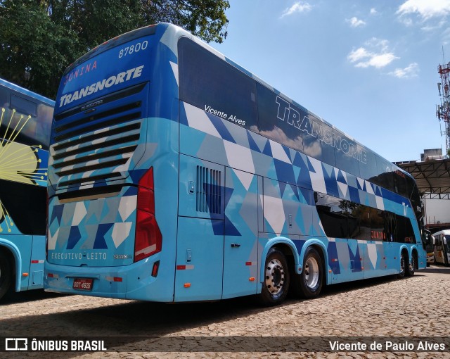 Transnorte - Transporte e Turismo Norte de Minas 87800 na cidade de Belo Horizonte, Minas Gerais, Brasil, por Vicente de Paulo Alves. Número da foto: #9324206.