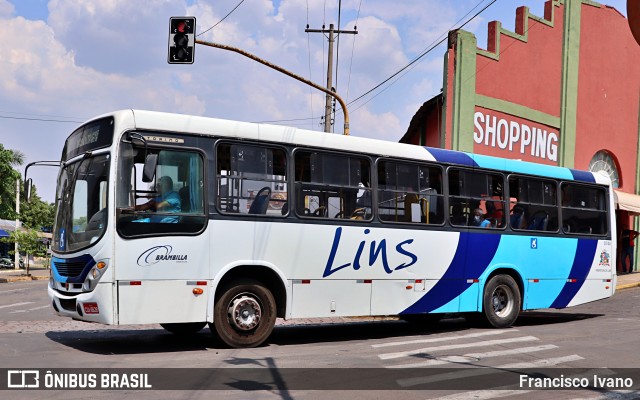 Oswaldo Brambilla Transporte Coletivo 0744 na cidade de Lins, São Paulo, Brasil, por Francisco Ivano. Número da foto: #9326022.