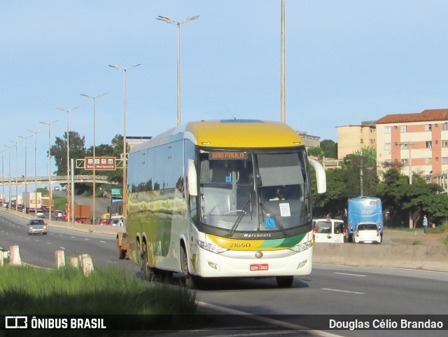 Empresa Gontijo de Transportes 21650 na cidade de Belo Horizonte, Minas Gerais, Brasil, por Douglas Célio Brandao. ID da foto: 9326976.