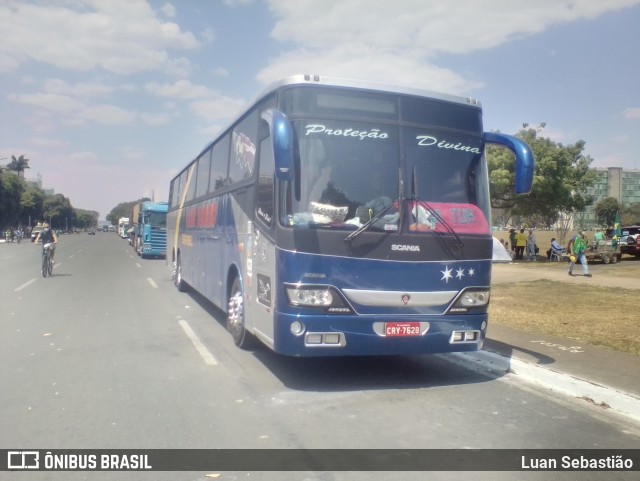 Águia Turismo 7628 na cidade de Brasília, Distrito Federal, Brasil, por Luan Sebastião. ID da foto: 9325618.