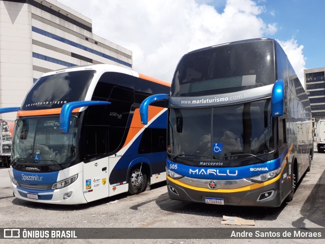 Marlu Turismo 505 na cidade de São Paulo, São Paulo, Brasil, por Andre Santos de Moraes. ID da foto: 9355108.