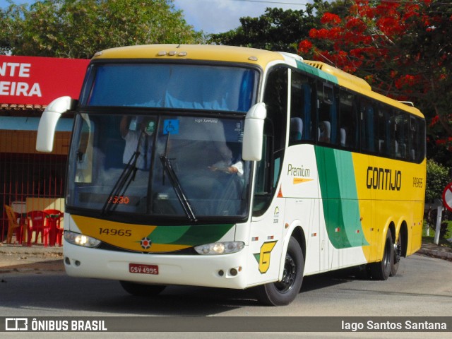 Empresa Gontijo de Transportes 14965 na cidade de Eunápolis, Bahia, Brasil, por Iago Santos Santana. ID da foto: 9356526.