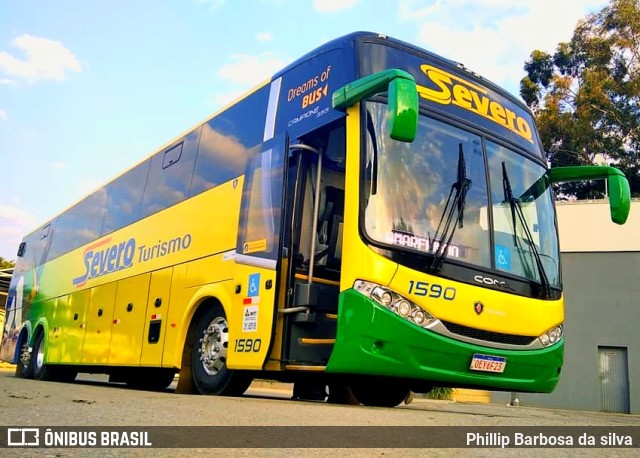 Severo Turismo 1590 na cidade de São Paulo, São Paulo, Brasil, por Phillip Barbosa da silva. ID da foto: 9353592.