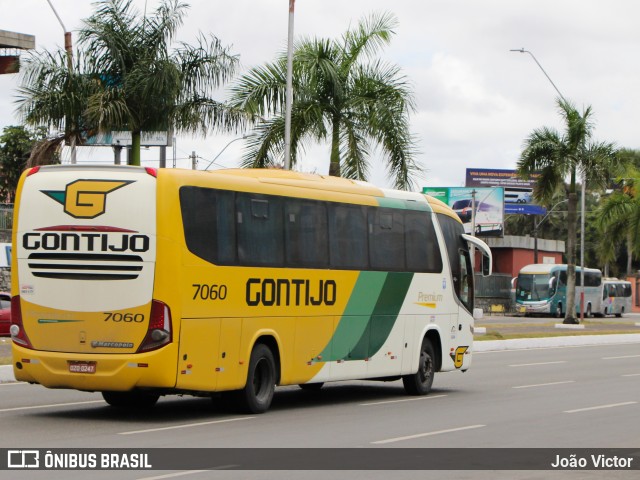 Empresa Gontijo de Transportes 7060 na cidade de Feira de Santana, Bahia, Brasil, por João Victor. Número da foto: #9356875.