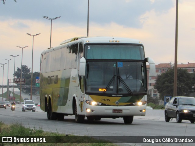 Empresa Gontijo de Transportes 14115 na cidade de Belo Horizonte, Minas Gerais, Brasil, por Douglas Célio Brandao. Número da foto: #9356207.