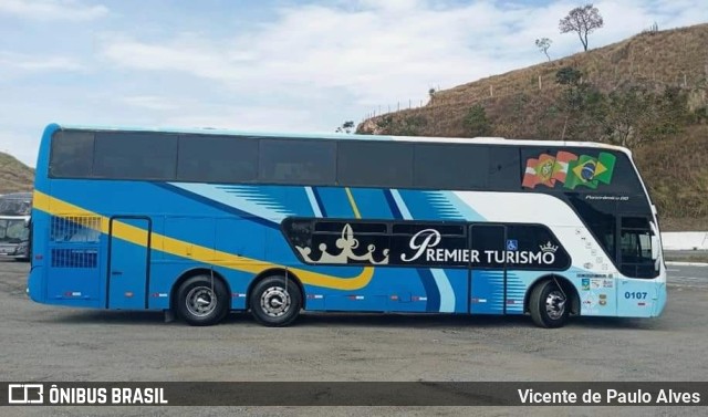 Premier Turismo 0107 na cidade de Aparecida, São Paulo, Brasil, por Vicente de Paulo Alves. Número da foto: #9353637.