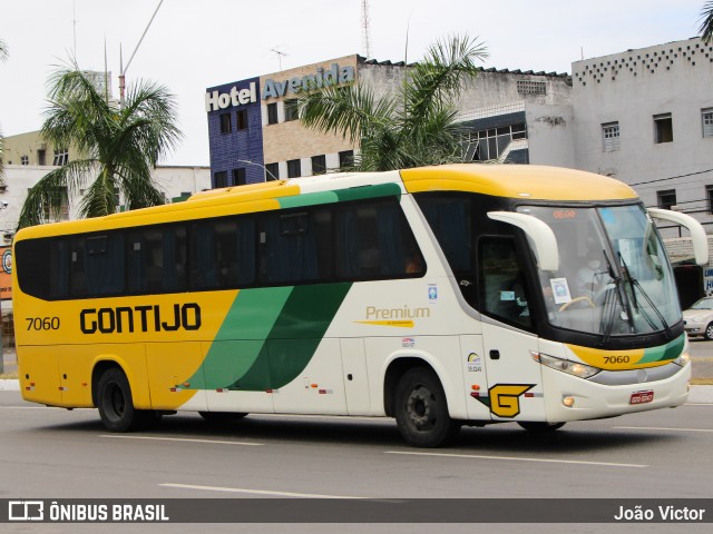 Empresa Gontijo de Transportes 7060 na cidade de Feira de Santana, Bahia, Brasil, por João Victor. ID da foto: 9356865.