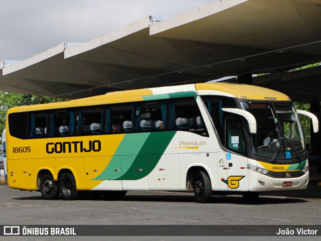 Empresa Gontijo de Transportes 18605 na cidade de Teresina, Piauí, Brasil, por João Victor. Número da foto: #9353045.