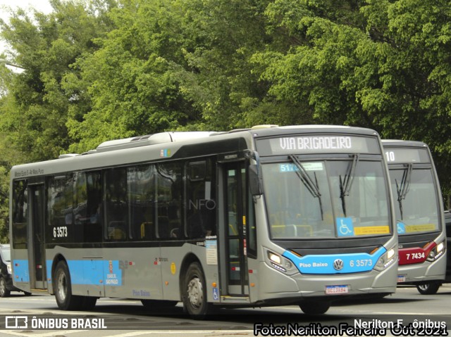 Viação Paratodos > São Jorge > Metropolitana São Paulo > Mobibrasil 6 3573 na cidade de São Paulo, São Paulo, Brasil, por Nerilton F.  ônibus. ID da foto: 9354907.