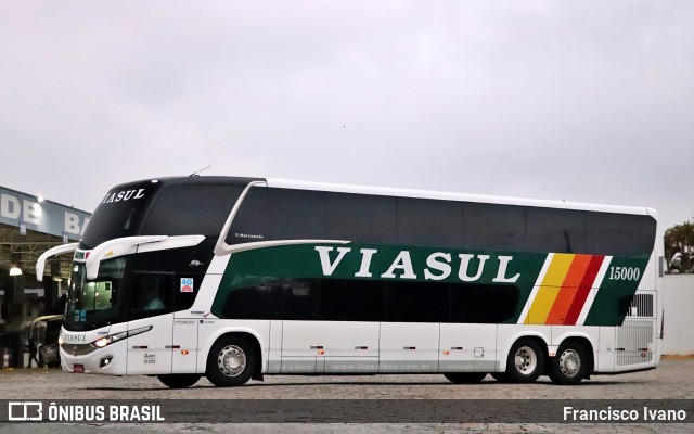 Viasul - Auto Viação Venâncio Aires 15000 na cidade de Balneário Camboriú, Santa Catarina, Brasil, por Francisco Ivano. ID da foto: 9353896.