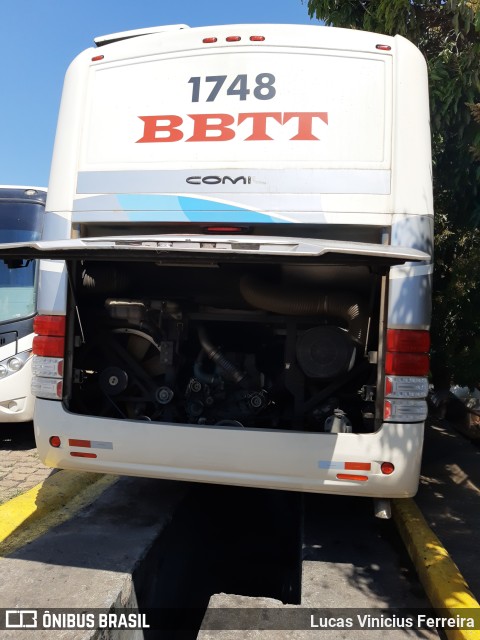 BBTT - Benfica Barueri Transporte e Turismo 1748 na cidade de Sorocaba, São Paulo, Brasil, por Lucas Vinicius Ferreira. ID da foto: 9355769.