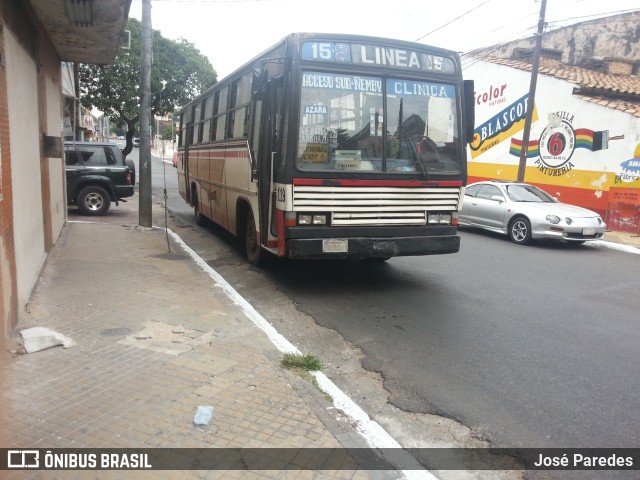 Automotores Guarani - Línea 15 119 na cidade de Asunción, Paraguai, por José Paredes. Número da foto: #9357829.